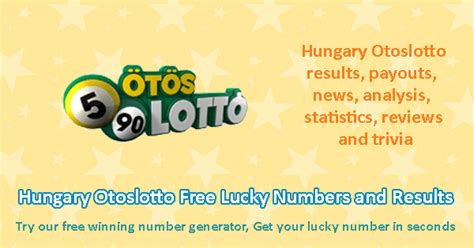 Latest & Recent Hungary Otoslotto Results .